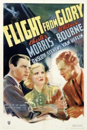 Van Heflin, Whitney Bourne, and Chester Morris in Flight from Glory (1937)