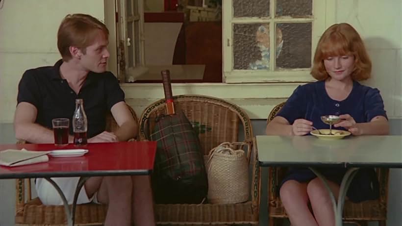 Isabelle Huppert and Yves Beneyton in The Lacemaker (1977)