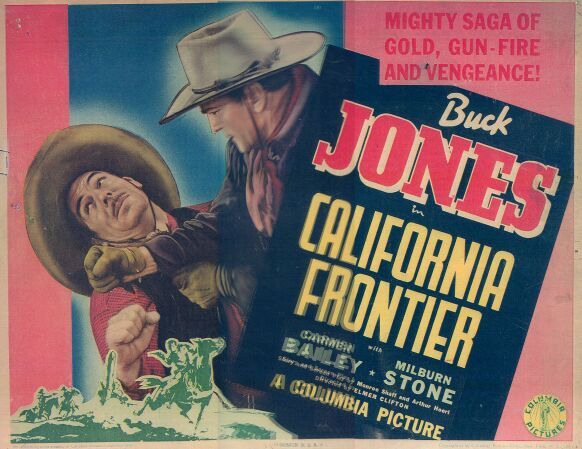 Buck Jones and Glenn Strange in California Frontier (1938)