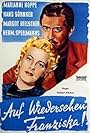 Marianne Hoppe and Hans Söhnker in Auf Wiedersehn, Franziska! (1941)