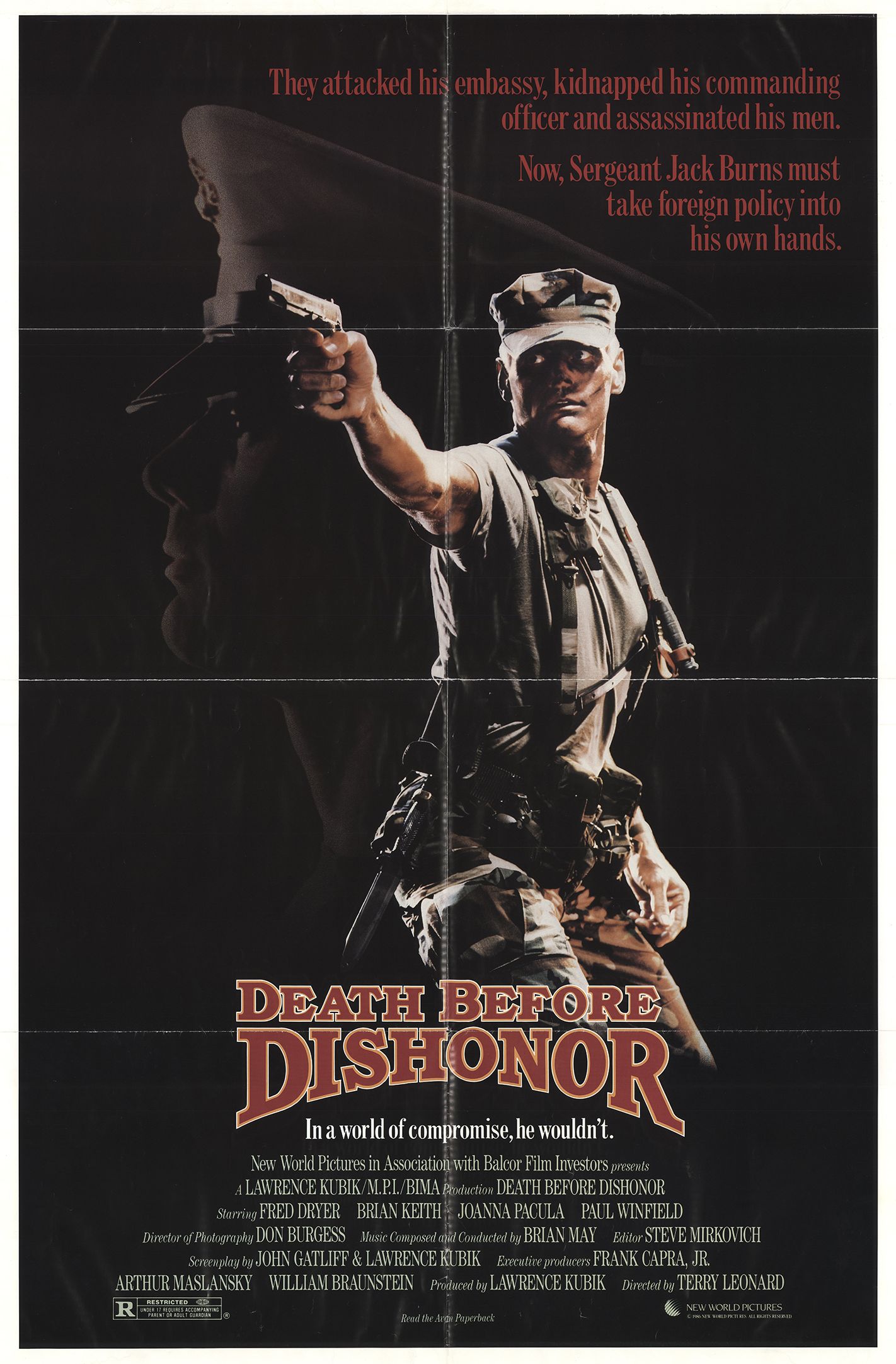 Fred Dryer in Death Before Dishonor (1987)