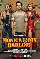 Radhika Apte, Rajkummar Rao, and Huma Qureshi in Monica, O My Darling (2022)