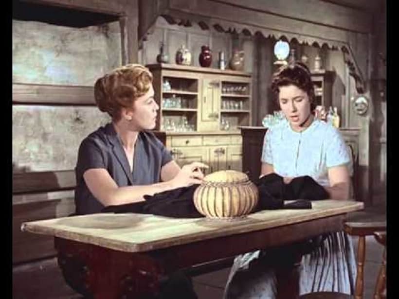 Heidemarie Hatheyer and Christiane Hörbiger in Der Meineidbauer (1956)