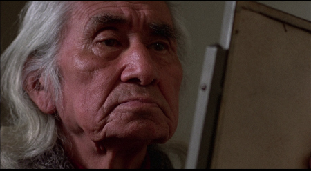 Chief Dan George in Shadow of the Hawk (1976)