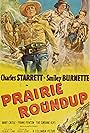 Smiley Burnette, Mary Castle, and Charles Starrett in Prairie Roundup (1951)