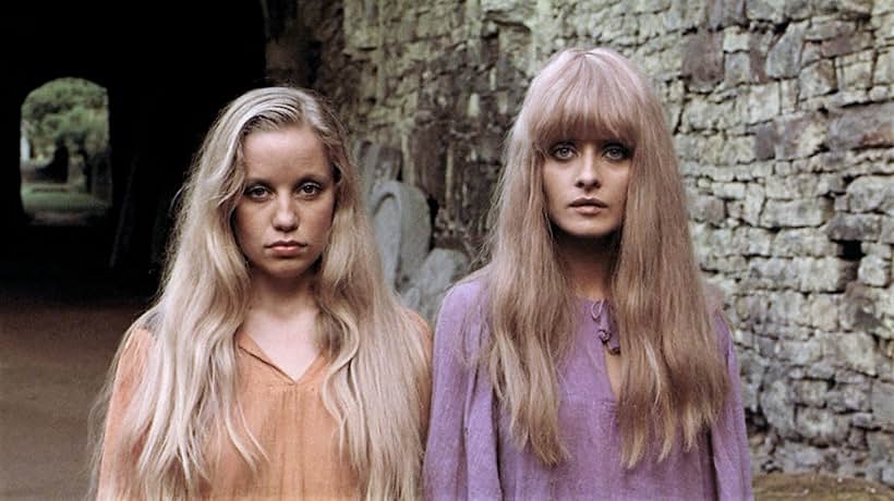 Patricia Hermenier and Lieva Lone in The Demoniacs (1974)