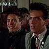 Robert Downey Jr. and Robert Rusler in Weird Science (1985)