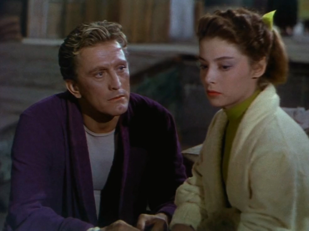 Kirk Douglas and Pier Angeli in The Story of Three Loves (1953)