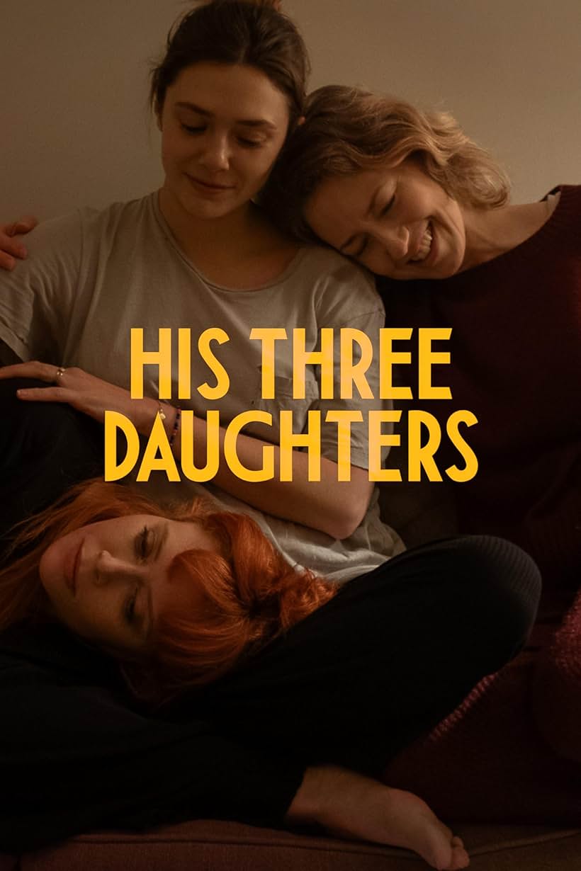 Natasha Lyonne, Elizabeth Olsen, and Carrie Coon in His Three Daughters (2023)