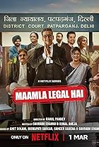 Tanvi Azmi, Ravi Kishan, Vivek Mushran, Yashpal Sharma, Sudhir Sangwan, Anjum Batra, Nidhi Bisht, Anant Joshi, and Naila Grrewal in Maamla Legal Hai (2024)