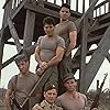 John Bradley, John D'Aquino, Ben Murphy, John Slattery, and Jon Tenney in The Dirty Dozen (1988)