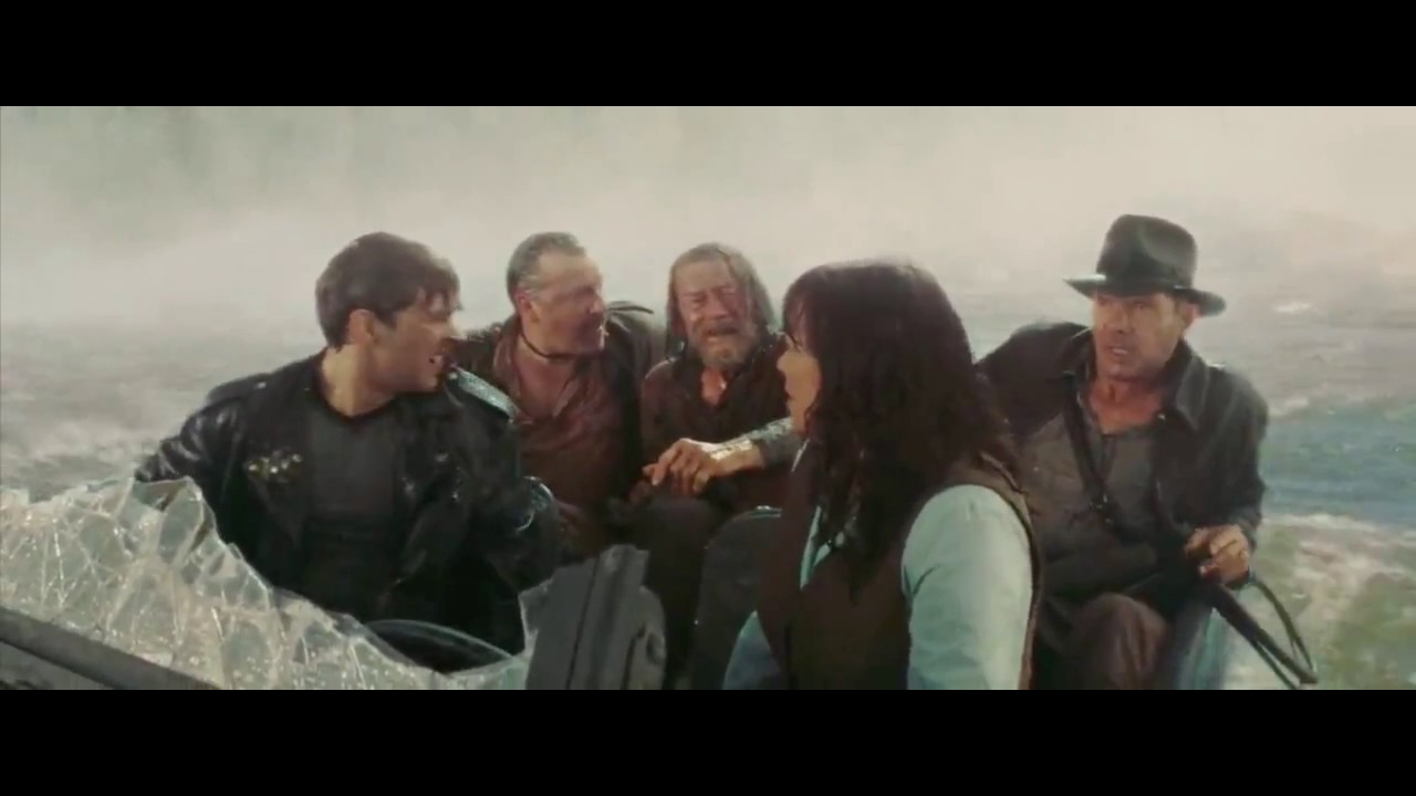 Harrison Ford, Karen Allen, John Hurt, Shia LaBeouf, and Ray Winstone in Indiana Jones and the Kingdom of the Crystal Skull (2008)