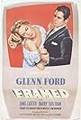 Glenn Ford and Janis Carter in Framed (1947)