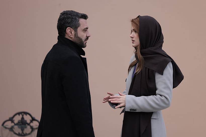 Burcu Cavrar and Onur Bilge in Ömer (2023)