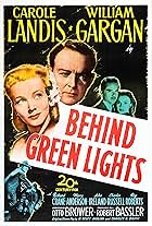 Mary Anderson, Richard Crane, William Gargan, and Carole Landis in Behind Green Lights (1946)