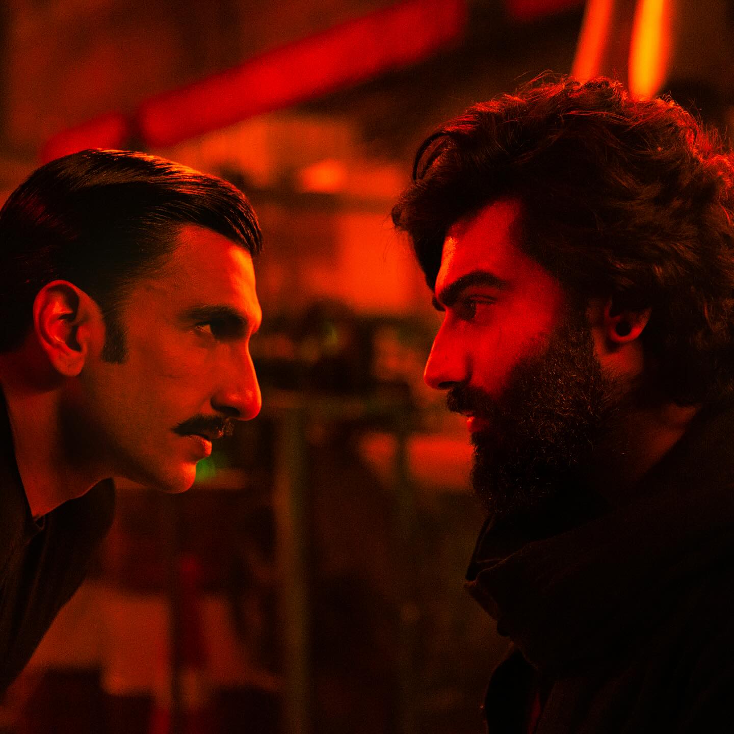 Arjun Kapoor and Ranveer Singh in Singham Again (2024)