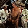 Khalil Bezaleel, Ron Ely, Stacy Harris, and Gia Scala in Tarzan (1966)