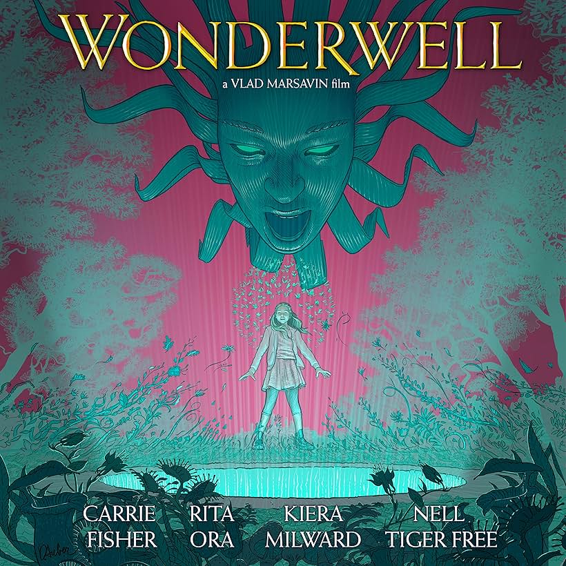 Carrie Fisher, Rita Ora, Nell Tiger Free, and Kiera Milward in Wonderwell (2023)