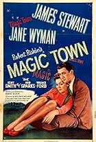 James Stewart and Jane Wyman in Magic Town (1947)