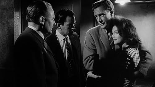 Ronald Howard, Geoffrey Keen, Maureen Swanson, and Alan Tilvern in The Malpas Mystery (1960)