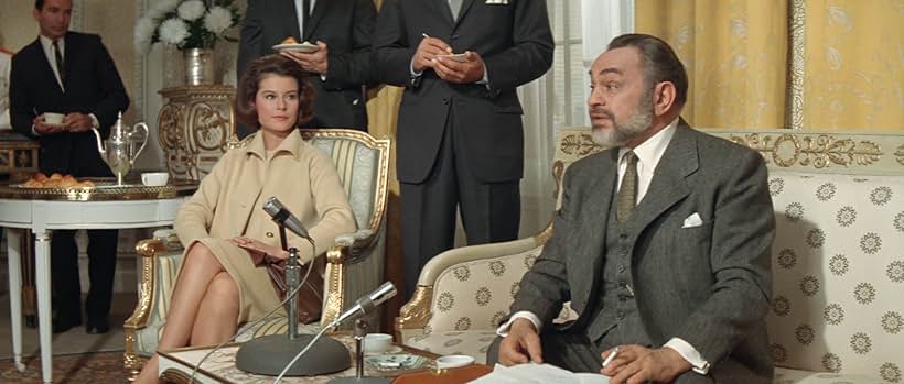 Edward G. Robinson and Diane Baker in The Prize (1963)