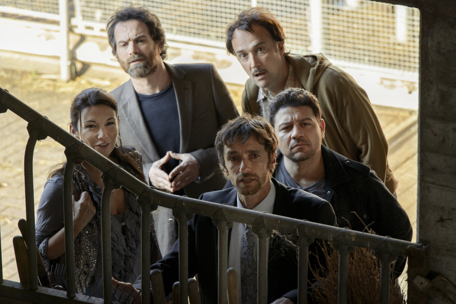 Ignazio Oliva, Fausto Maria Sciarappa, Leonardo Nigro, Carlos Leal, and Simona Bernasconi in Oro verde (2014)