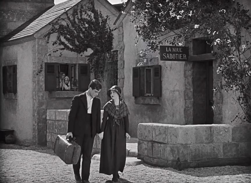 Ramon Novarro and Enid Bennett in The Red Lily (1924)