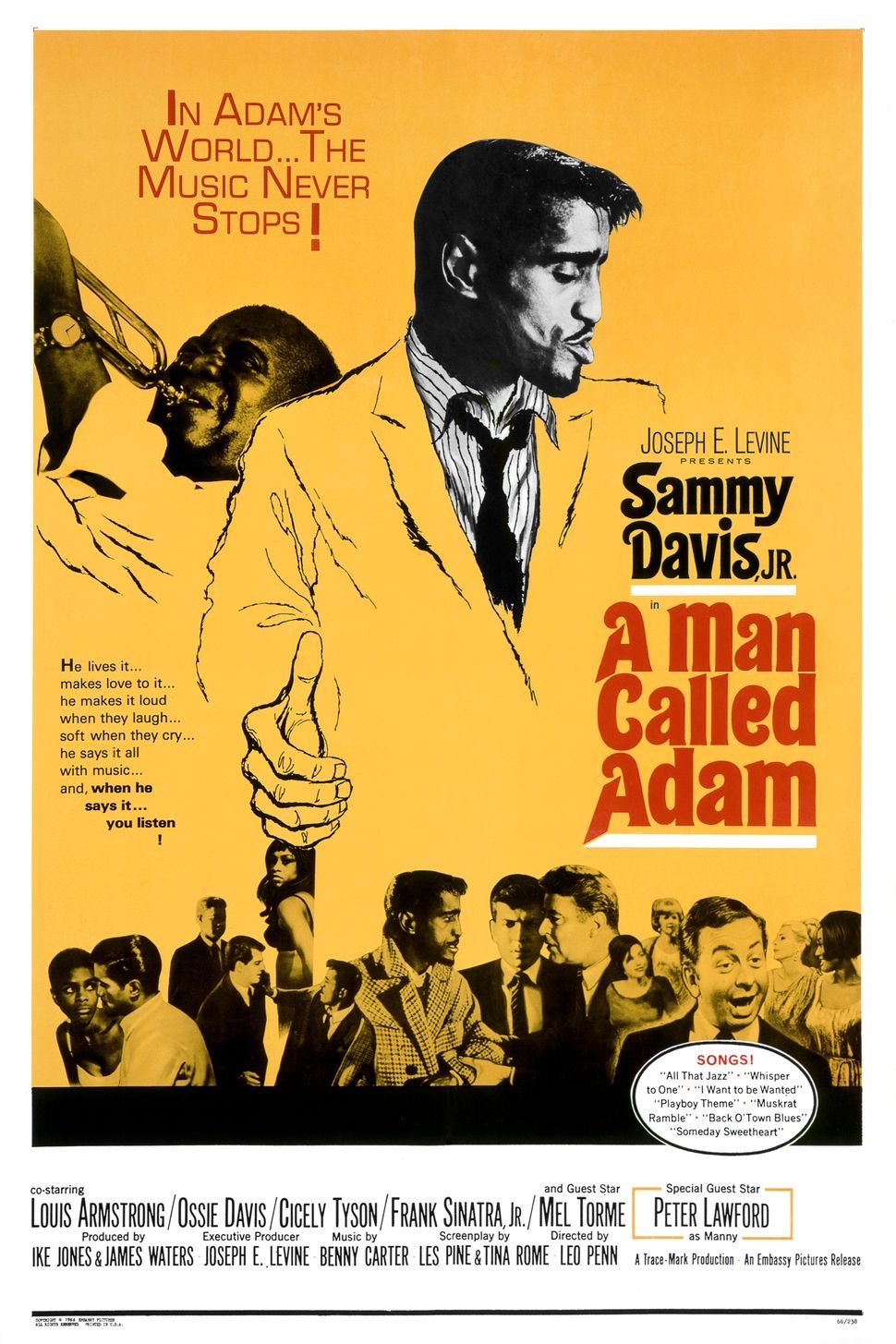 Sammy Davis Jr. in A Man Called Adam (1966)