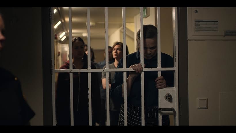 Margrét Helga Jóhannsdóttir, Nína Dögg Filippusdóttir, Maria Thelma Smáradóttir, and Aldís Amah Hamilton in Prisoners (2017)