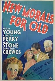 Myrna Loy, Robert Young, Margaret Perry, and Lewis Stone in New Morals for Old (1932)