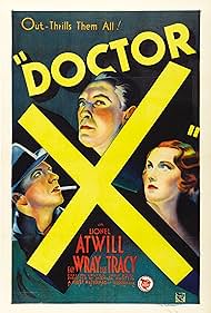 Lionel Atwill, Lee Tracy, and Fay Wray in Doctor X (1932)