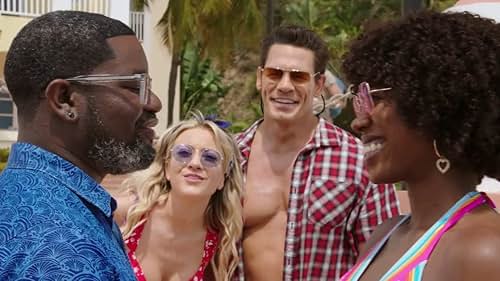 In this raw and raunchy comedy, straight-laced Marcus and Emily (Howery, Orji) are befriended by wild, thrill-seeking partiers Ron and Kyla (Cena, Hagner) at a resort in Mexico. Living in the moment, the usually level-headed couple lets loose to enjoy a week of uninhibited fun and debauchery with their new "vacation friends." Months after their walk on the wild side, Marcus and Emily are horrified when Ron and Kyla show up uninvited at their wedding, creating chaos and proving that what happens on vacation, doesn't necessarily stay on vacation.