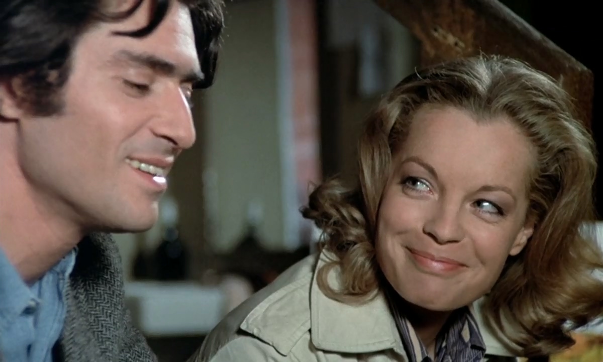 Romy Schneider and Sami Frey in Cesar & Rosalie (1972)