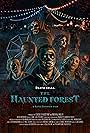 Kaitlyn Lunardi, Grayson Gwaze, Jamie Bernadette, Cedric Gegel, and Meghan Reed in The Haunted Forest