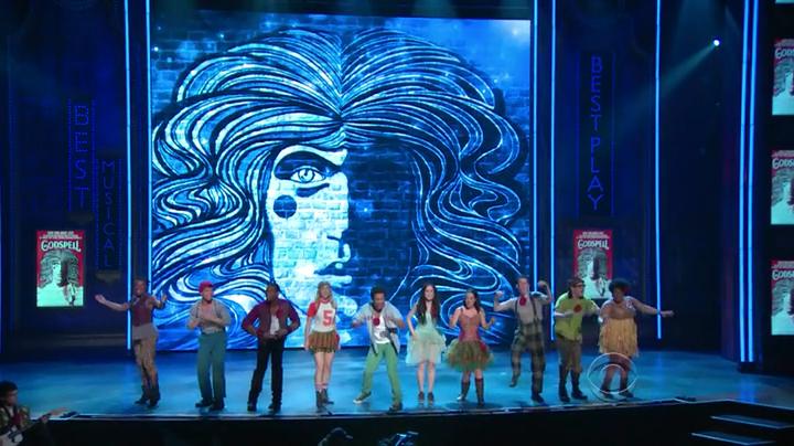 Corbin Bleu, Telly Leung, Anna Maria Perez de Tagle, Uzo Aduba, Morgan James, Nick Blaemire, Celisse Henderson, Wallace Smith, Lindsay Mendez, and George Salazar in The 66th Annual Tony Awards (2012)