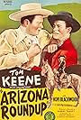 Hope Blackwood and Tom Keene in Arizona Roundup (1942)