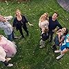 Andrea Barber, Candace Cameron Bure, Jodie Sweetin, Scott Weinger, Juan Pablo Di Pace, Adam Hagenbuch, Michael Campion, Elias Harger, and Soni Bringas in Fuller House (2016)