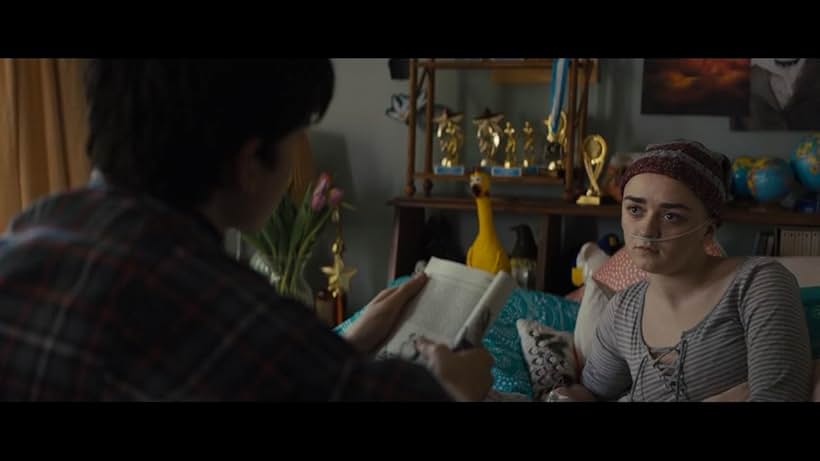 Asa Butterfield and Maisie Williams in Then Came You (2018)