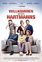 Senta Berger, Heiner Lauterbach, Elyas M'Barek, Florian David Fitz, Palina Rojinski, and Eric Kabongo in Welcome to Germany (2016)