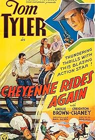 Lucile Browne, Carmen Laroux, and Tom Tyler in Cheyenne Rides Again (1937)