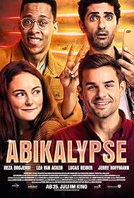 Lucas Reiber, Reza Brojerdi, Jerry Hoffmann, and Lea van Acken in Abikalypse (2019)