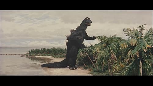 A reporter stumbles upon weather experiments on a tropical island, discovering giant mantids, a cast away woman, and an infant monster that Godzilla must adopt and learn to raise as one of his own.