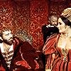 Richard Burton, Elizabeth Taylor, and Cyril Cusack in The Taming of the Shrew (1967)