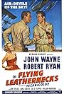 John Wayne, Janis Carter, and Robert Ryan in Flying Leathernecks (1951)