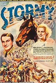 Noah Beery Jr., Chuck Baldra, L.F. Costello, Charles Hunter, John Jackson, Jack Kirk, Johnny Luther, Cactus Mack, Jean Rogers, Cal Short, Glenn Strange, Rex, and The Arizona Wranglers in Stormy (1935)