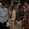 T.K. Carter, Cedric The Entertainer, Ronald Isley, and Jonathan Slocumb in The Steve Harvey Show (1996)