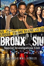 Miguel A. Núñez Jr., Brian White, Ameer Baraka, Shanti Lowry, Jermel Wilson, Eddie Davenport, Leticia Jimenez, Keeland Ellis, and Jillian Ferry in Bronx SIU (2018)