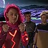 Cayden Boyd, Taylor Lautner, and Taylor Dooley in The Adventures of Sharkboy and Lavagirl 3-D (2005)