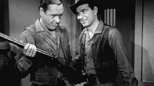 Myron Healey and Stephen McNally in The Texan (1958)