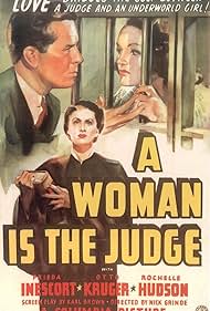 Rochelle Hudson, Frieda Inescort, and Gordon Oliver in A Woman Is the Judge (1939)